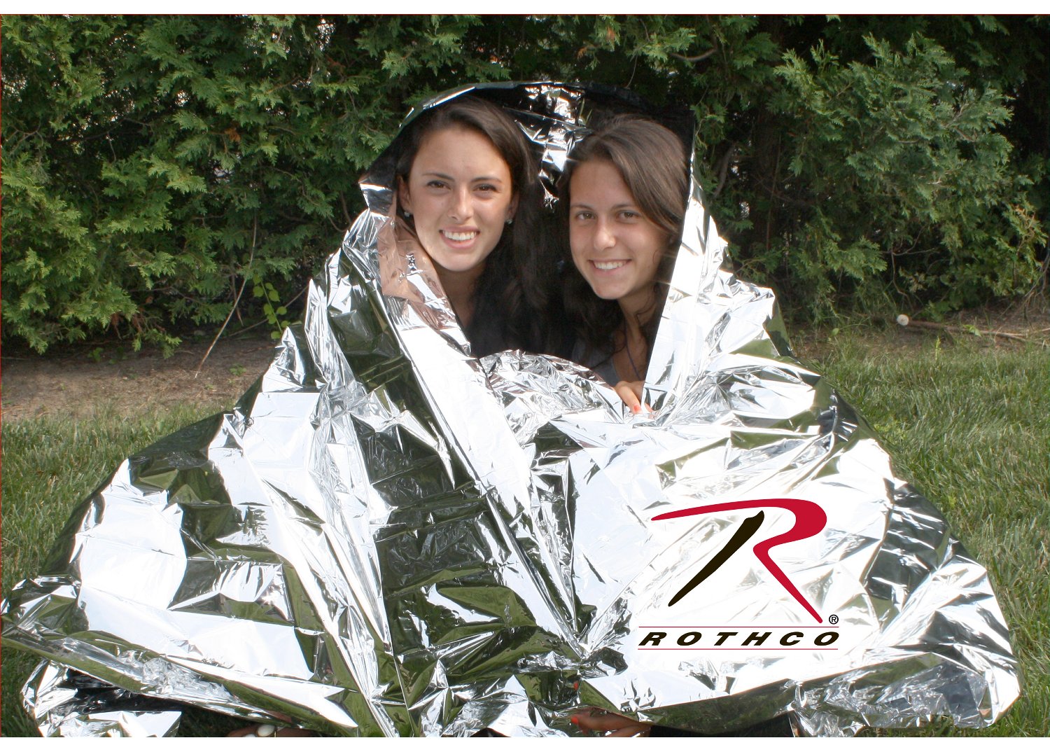 Rothco 2-Person Polarshield Survival Blanket - Emergency Thermal Blanket for Camping and Hiking