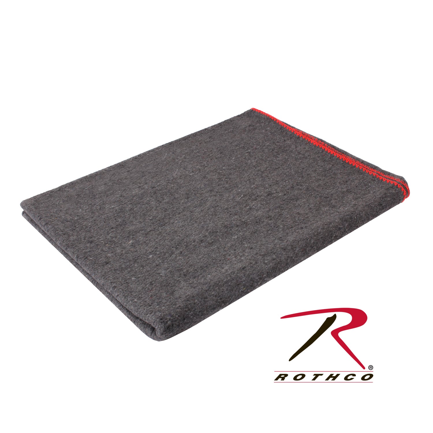 Rothco Wool Rescue Survival Blanket Grey 60" x 80" – Emergency & Outdoor Use