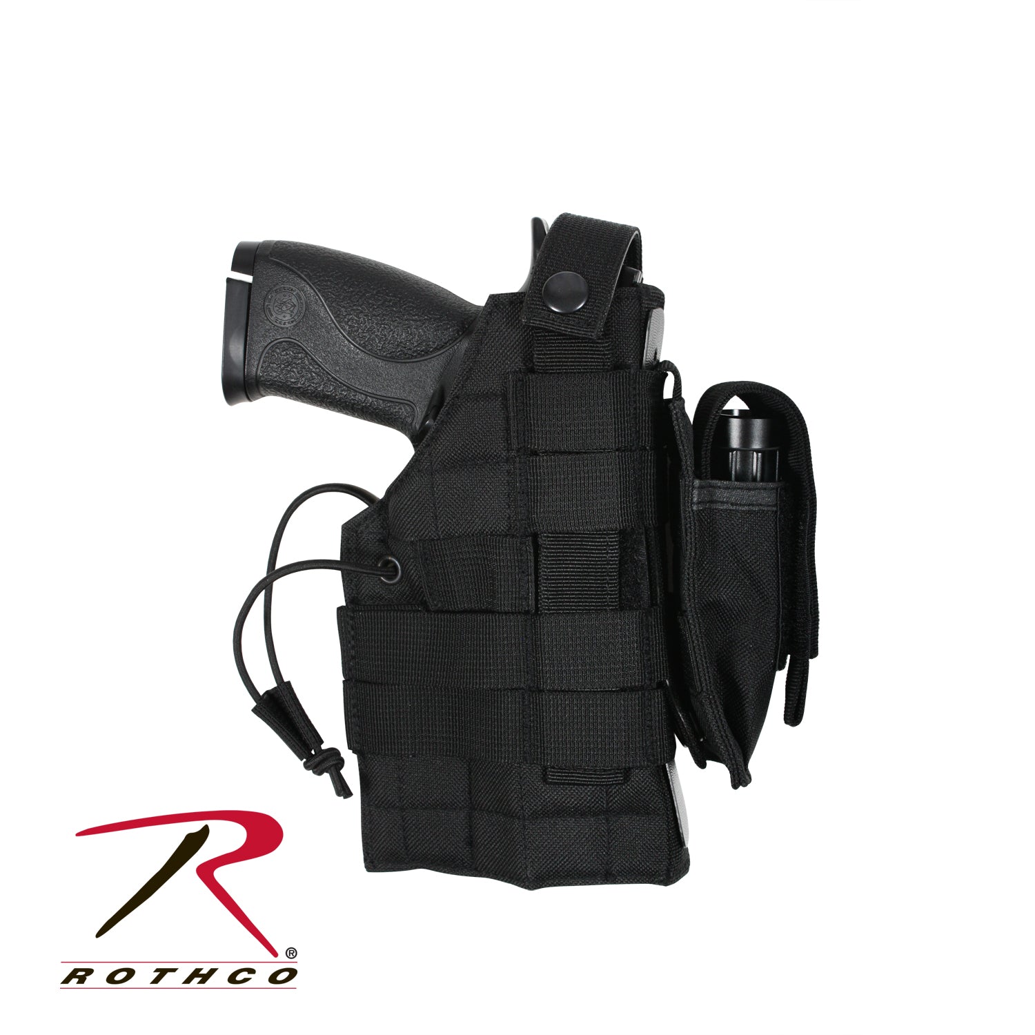 Rothco MOLLE Modular Ambidextrous Holster Black – Versatile Tactical Gear