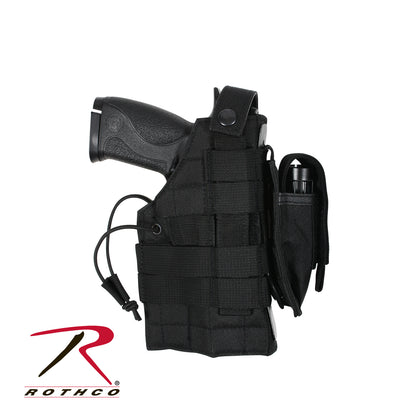 Rothco MOLLE Modular Ambidextrous Holster Black – Versatile Tactical Gear