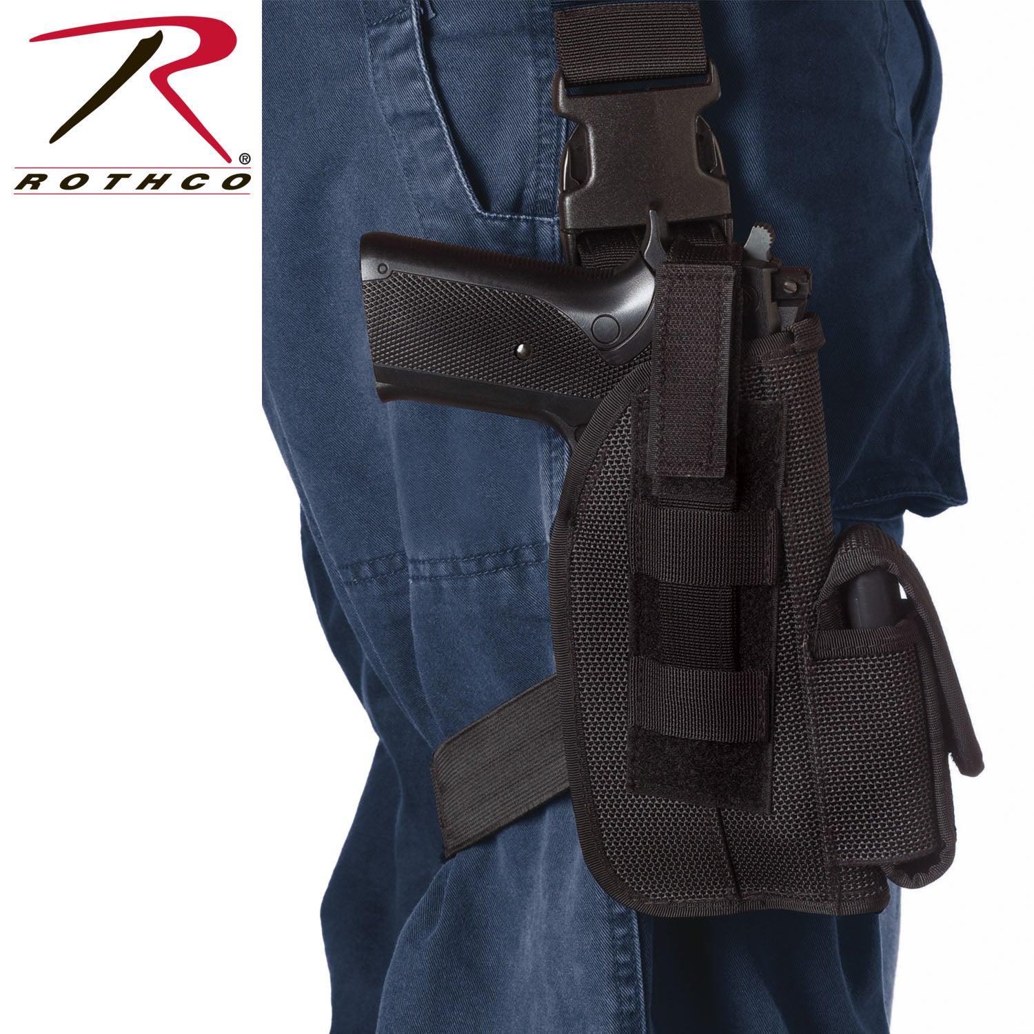 Rothco Tactical Leg Holster Part Number 10550 for Law Enforcement and Tactical Use