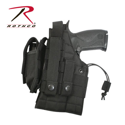 Rothco MOLLE Modular Ambidextrous Holster Black – Versatile Tactical Gear