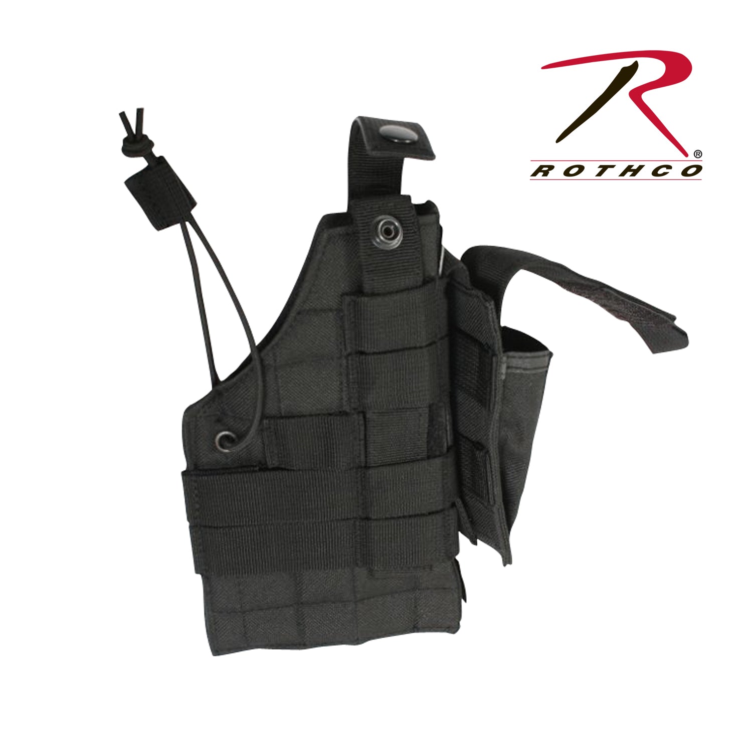 Rothco MOLLE Modular Ambidextrous Holster Black – Versatile Tactical Gear