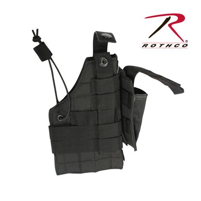 Rothco MOLLE Modular Ambidextrous Holster Black – Versatile Tactical Gear