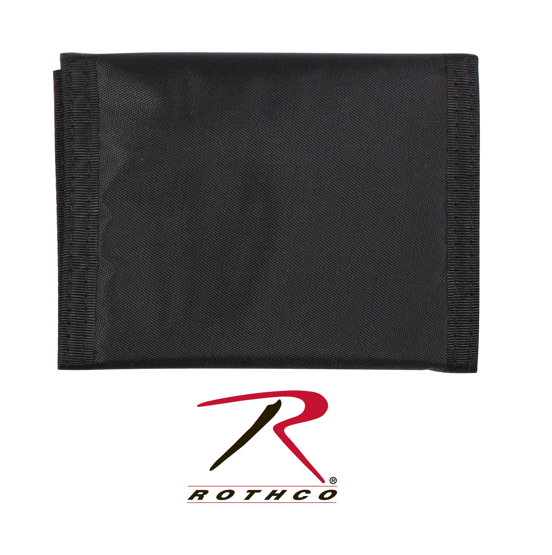 Rothco Commando Wallet Black - Tri-Fold Design with Multiple Compartments