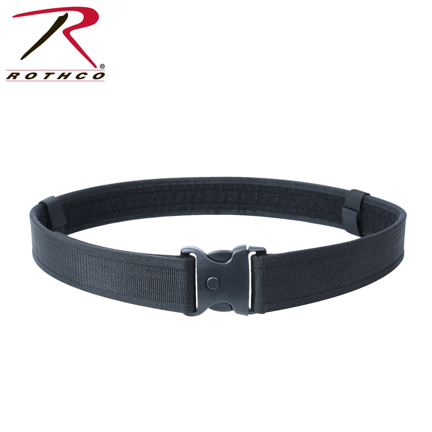 Rothco Deluxe Triple Retention Duty Belt Black - Heavy-Duty Tactical Gear for Professionals