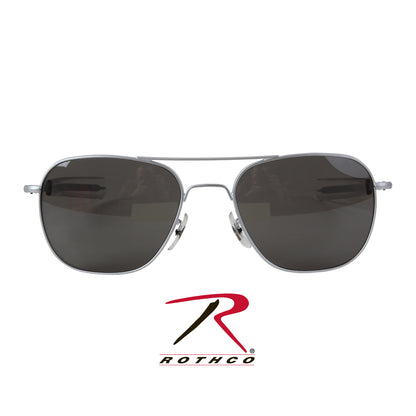 AO Eyewear Original Pilots Sunglasses Matte Finish – Size 55 MM