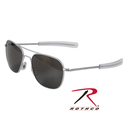 AO Eyewear Original Pilots Sunglasses Matte Finish – Size 55 MM