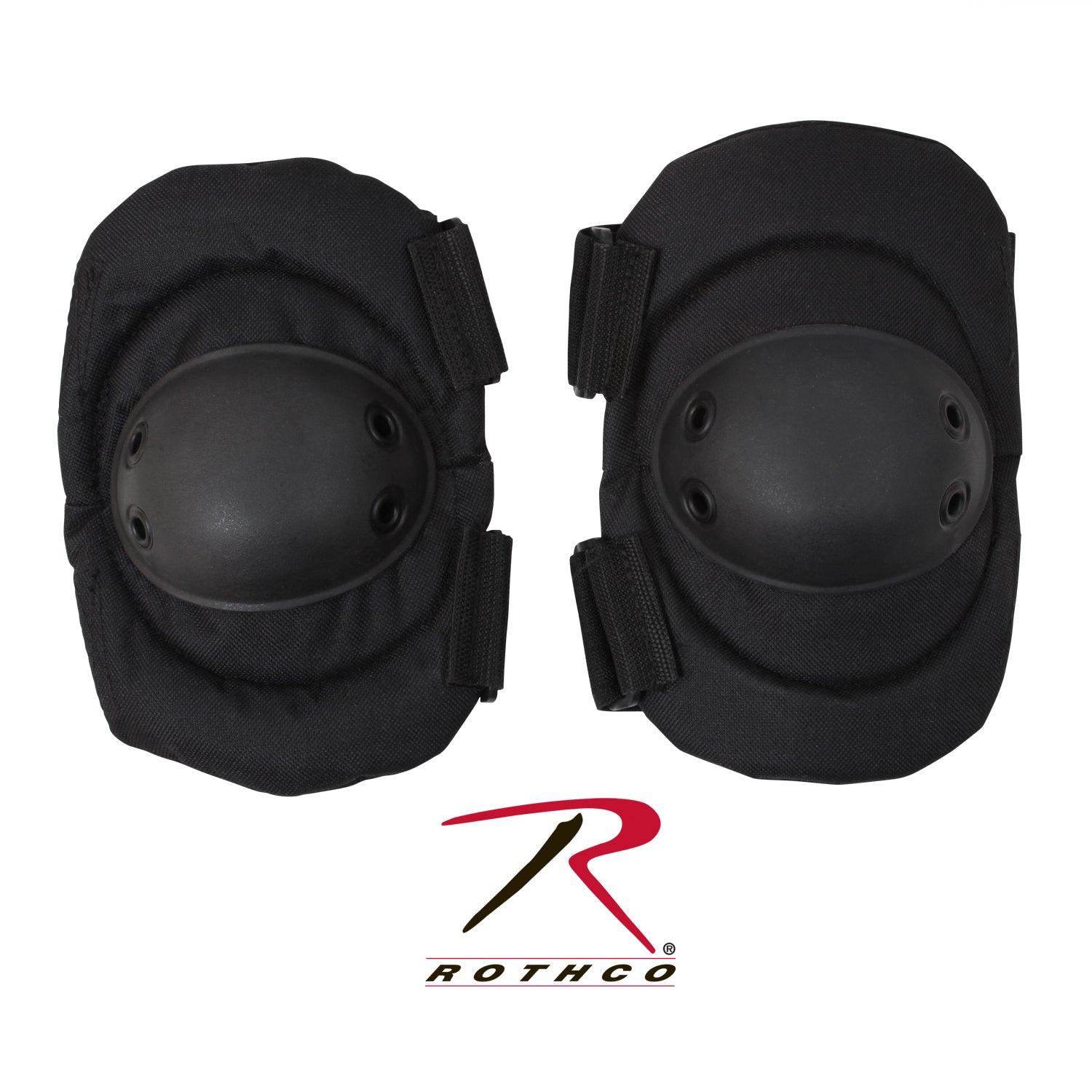 Rothco Multi-Purpose SWAT Elbow Pads Black - Durable Tactical Protective Gear