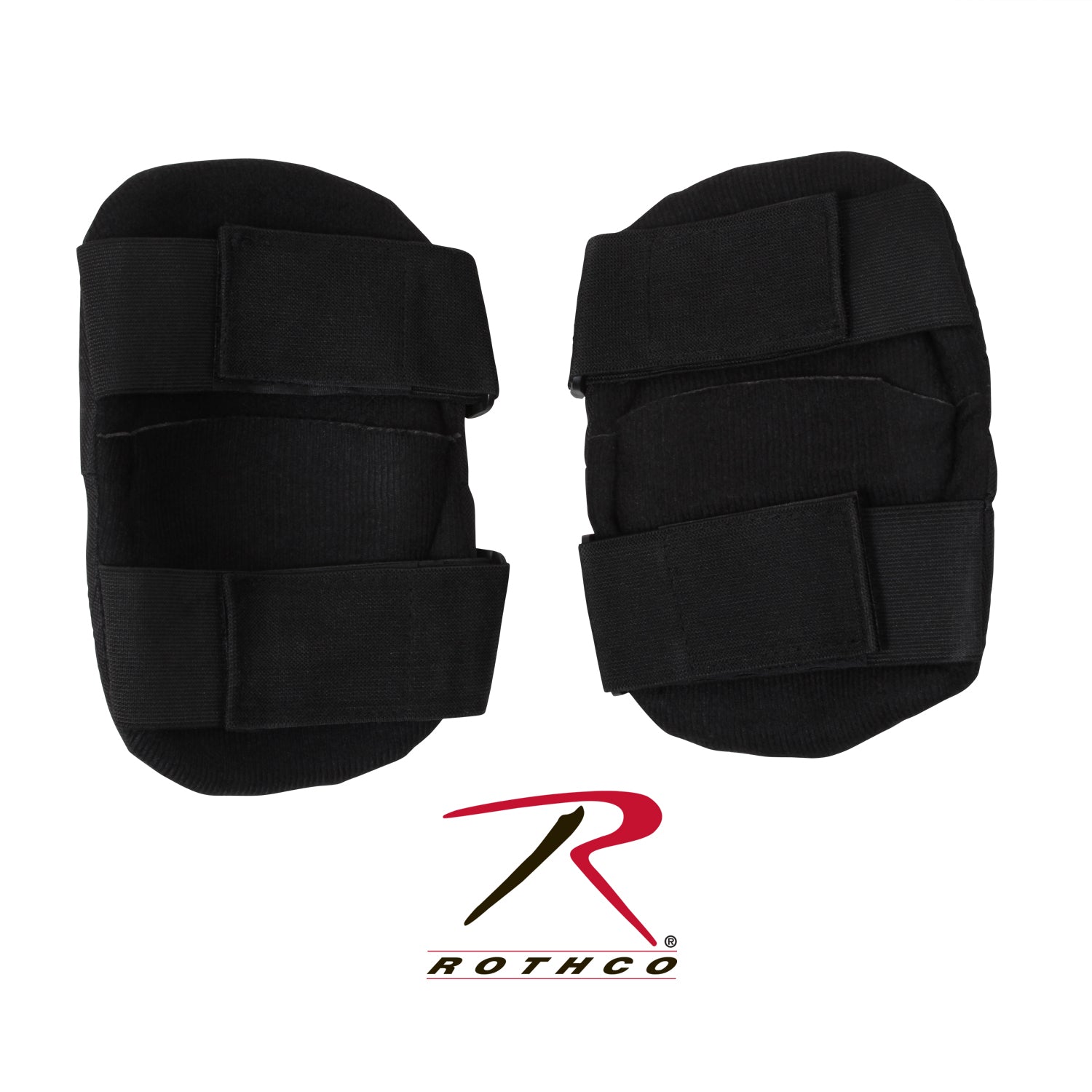 Rothco Multi-Purpose SWAT Elbow Pads Black - Durable Tactical Protective Gear