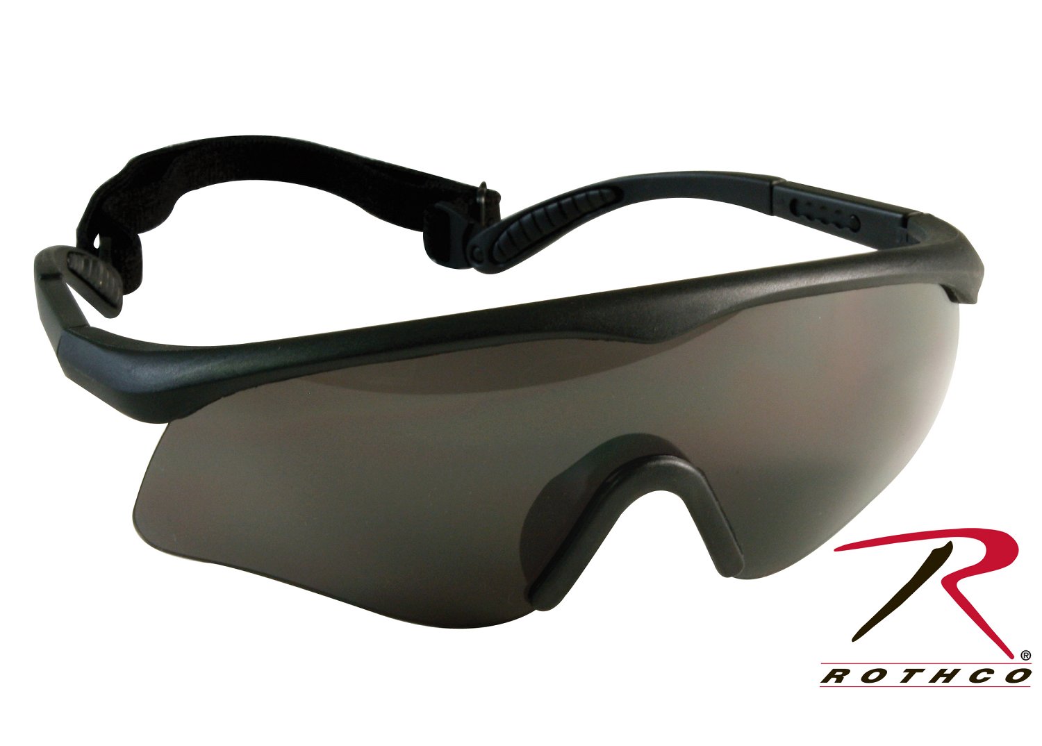 Rothco ANSI Rated Interchangeable Sport Glass Kit - Clear, Yellow, and Smoke Grey Lenses with Anti-Fog and Anti-Scratch Coatings