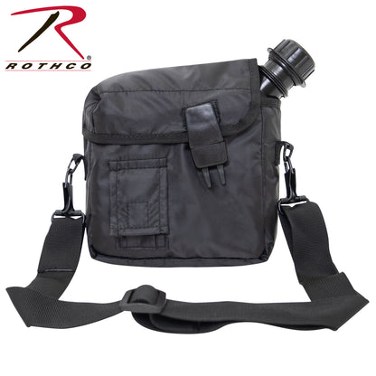 Rothco G.I. Type 2 Quart Bladder Canteen Cover in Black