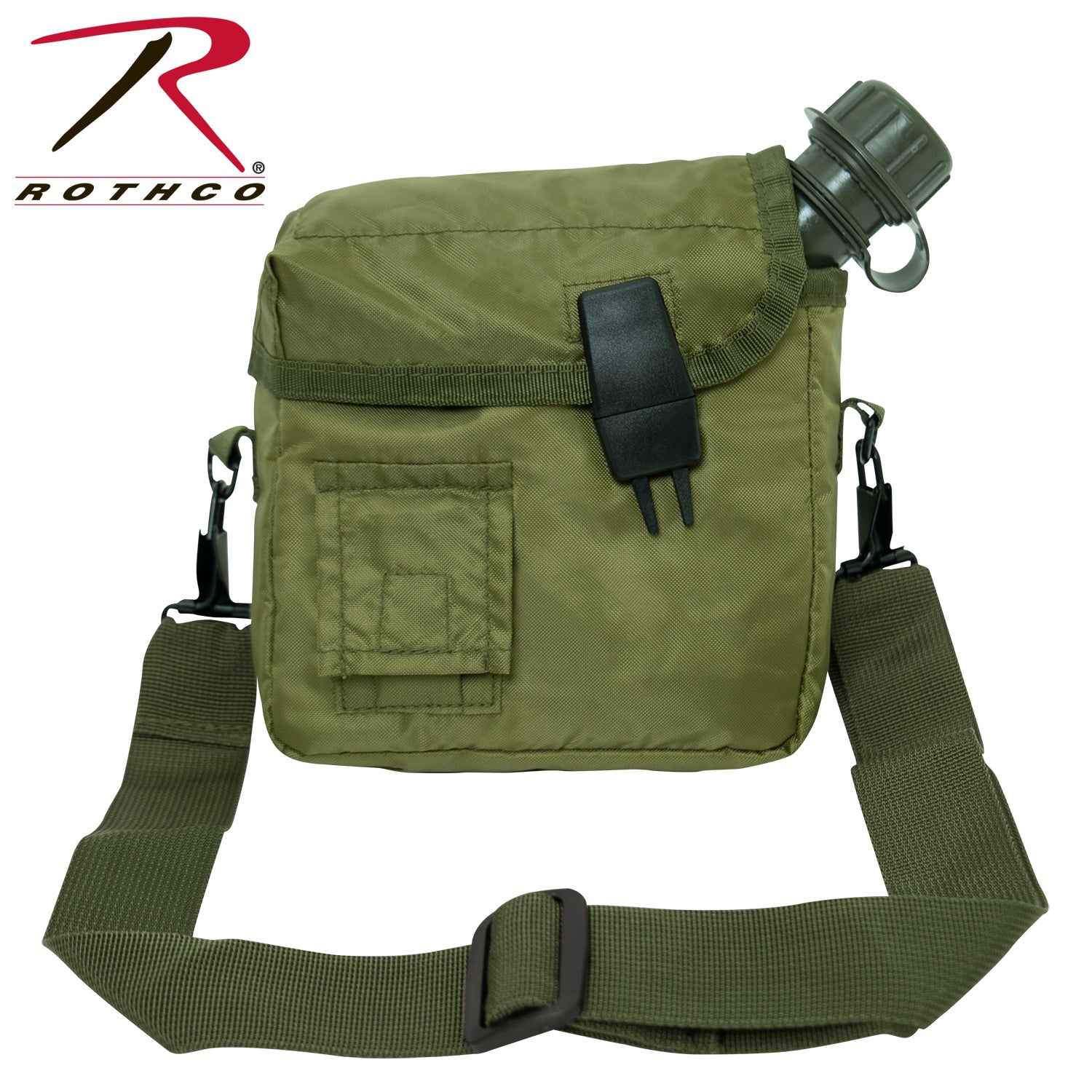 Rothco G.I. Type 2 Quart Bladder Canteen Cover in Olive Drab