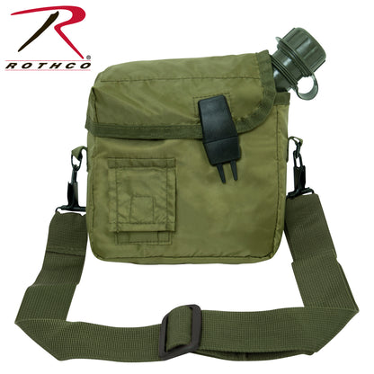 Rothco G.I. Type 2 Quart Bladder Canteen Cover in Olive Drab