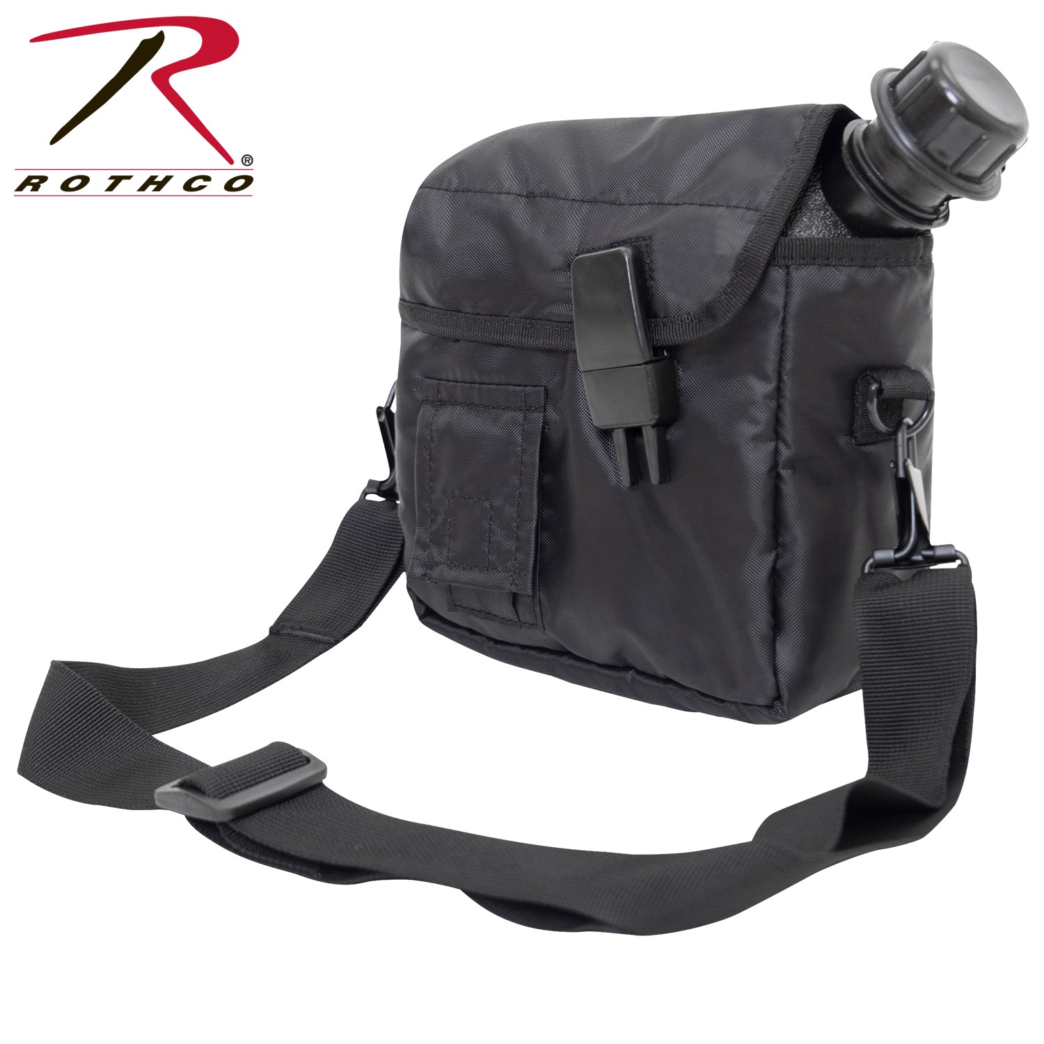 Rothco G.I. Type 2 Quart Bladder Canteen Cover in Black