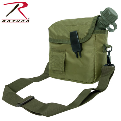 Rothco G.I. Type 2 Quart Bladder Canteen Cover in Olive Drab