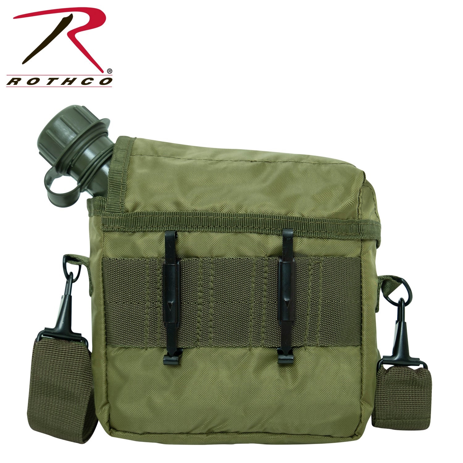 Rothco G.I. Type 2 Quart Bladder Canteen Cover in Olive Drab