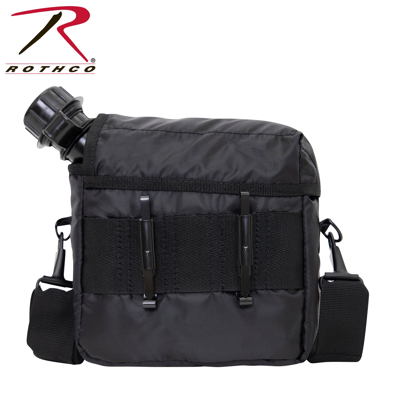 Rothco G.I. Type 2 Quart Bladder Canteen Cover in Black