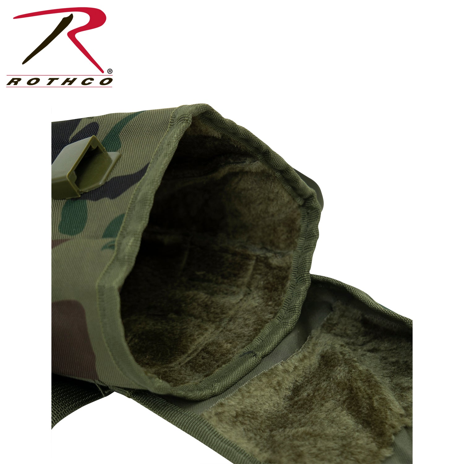 Rothco G.I. Type 2 Quart Bladder Canteen Cover in Woodland Camo