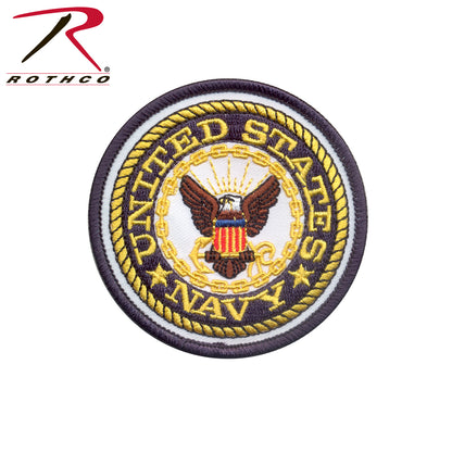 Rothco US Navy Round Patch - 3-inch Embroidered Navy Insignia Patch