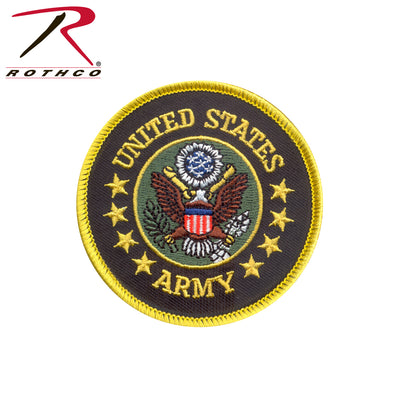 Rothco US Army Round Patch - 3 Inch Embroidered Military Patch