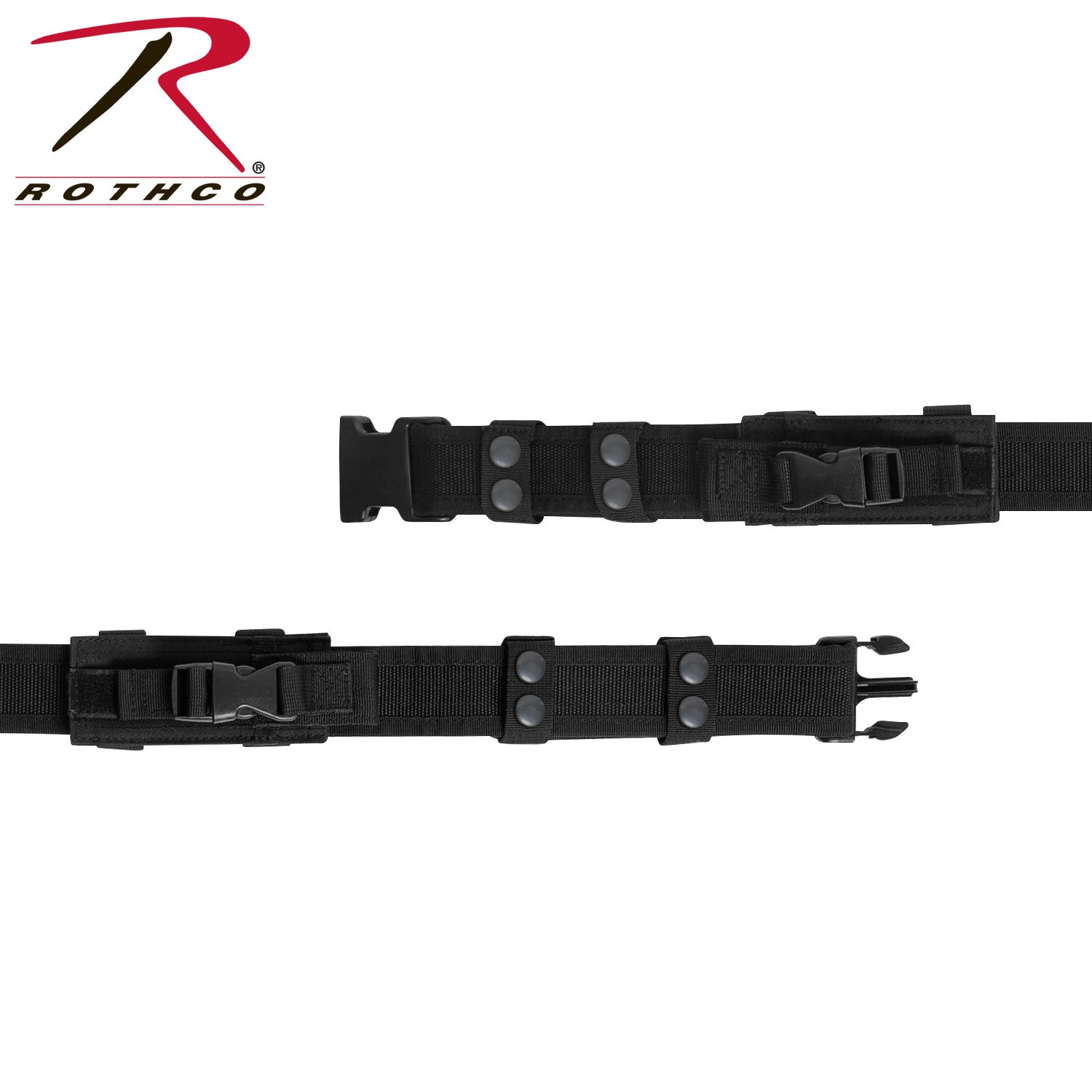 Rothco Tactical Duty Belt with Removable Pouches and Quick Release Buckle