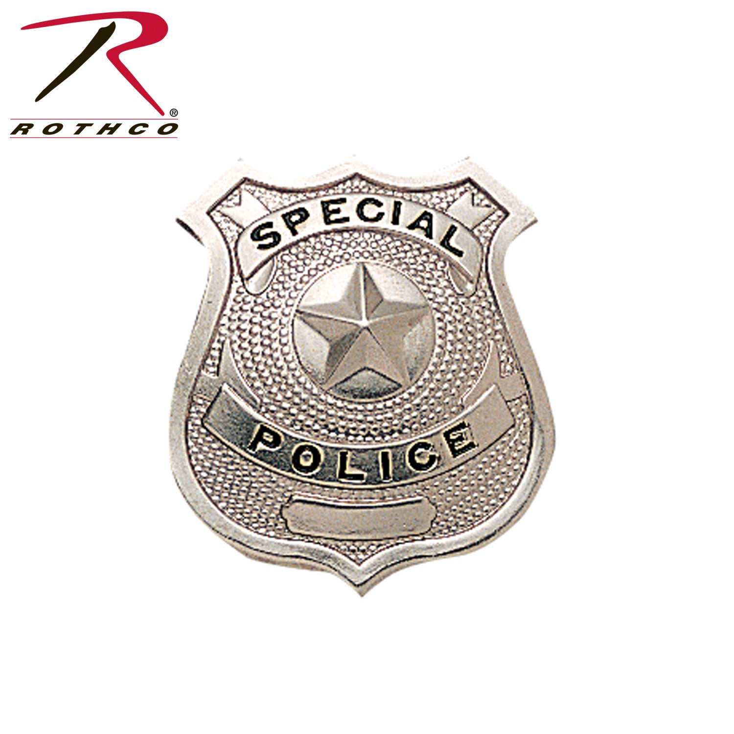 Rothco Special Police Badge Silver - Part Number 1903
