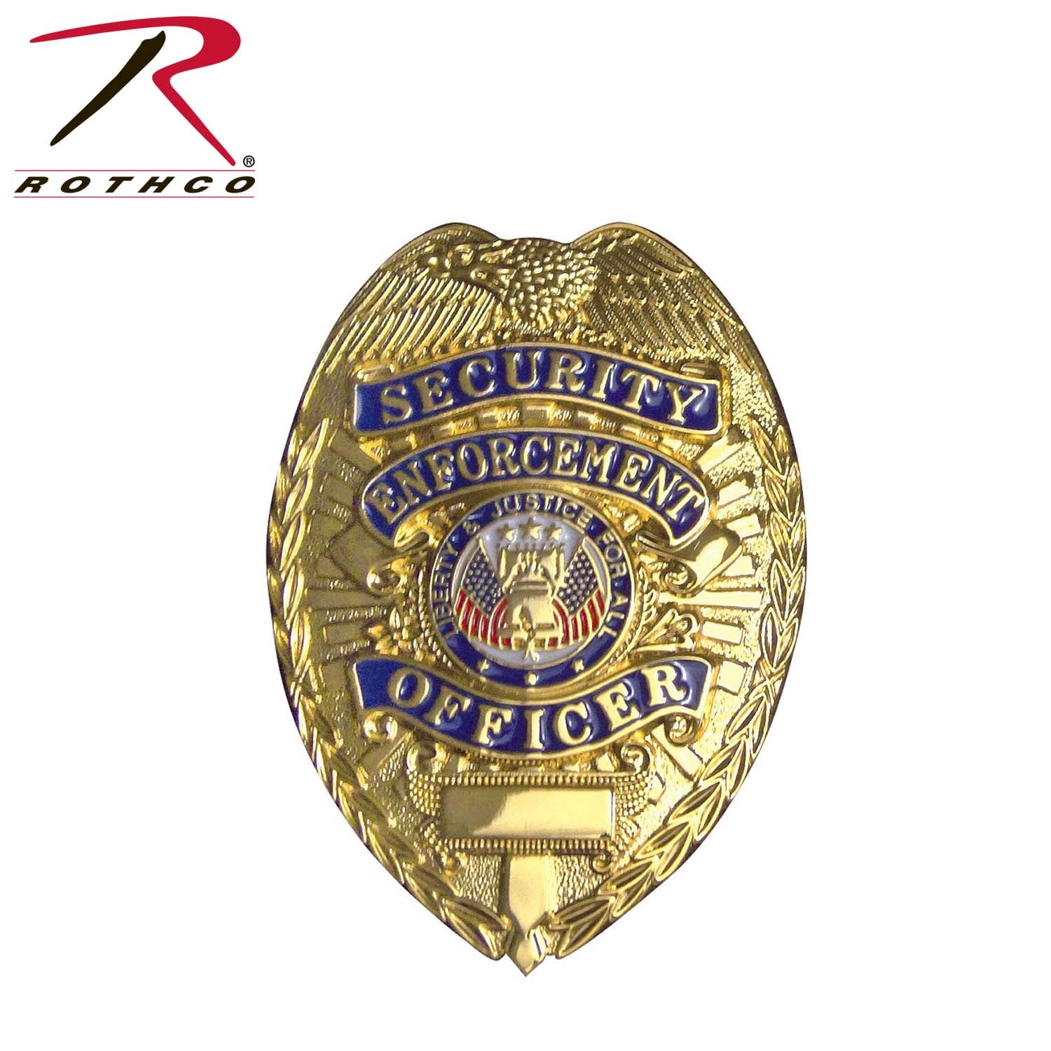 Rothco Deluxe Security Enforcement Officer Badge - Gold