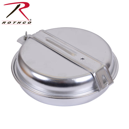 Rothco Deluxe 5 Piece Mess Kit with Aluminum Cookware and Carrying Case