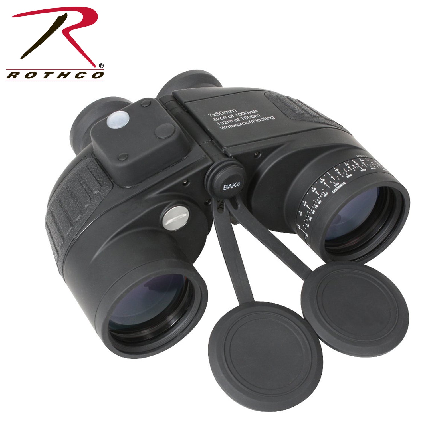 Rothco Military Type 7 x 50MM Binoculars - Black