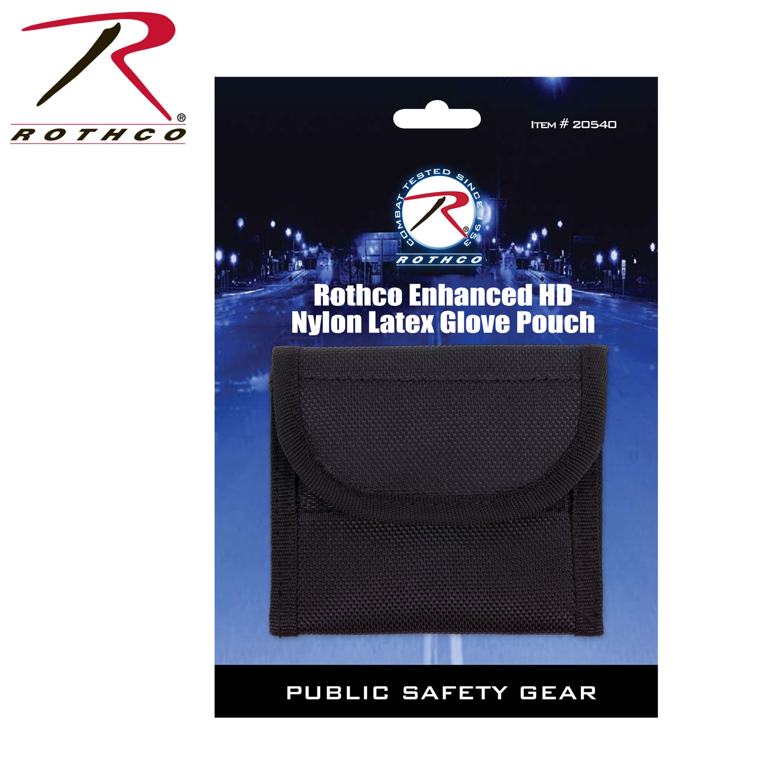 Rothco Enhanced Molded Heavy Duty Latex Glove Pouch – Durable Belt-Mounted Gear for Quick Access