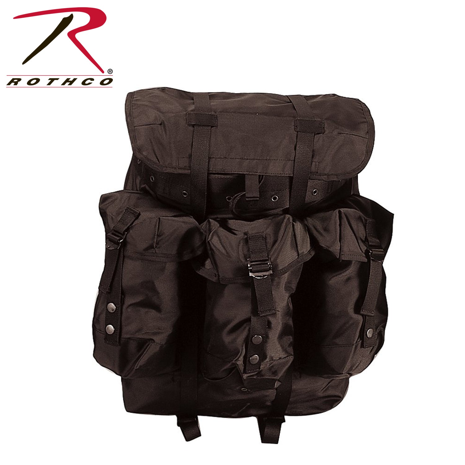 Rothco G.I. Type Large Alice Pack with Frame – Black