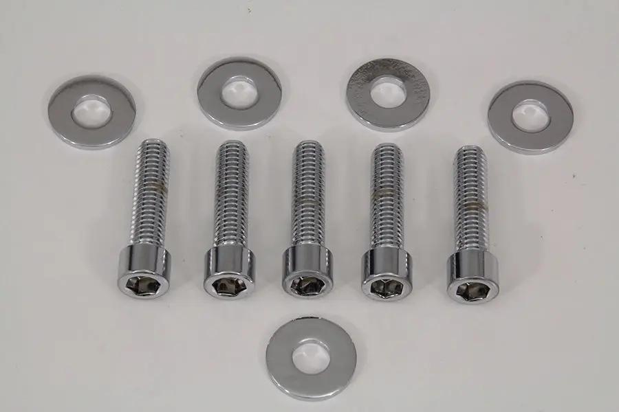 Colony Rear Pulley Bolt and Washer Kit Allen Style for Harley Davidson FXST and FLST Models by Colony