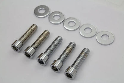 Colony Rear Pulley Bolt and Washer Kit Allen Style for Harley Davidson FXST and FLST Models by Colony