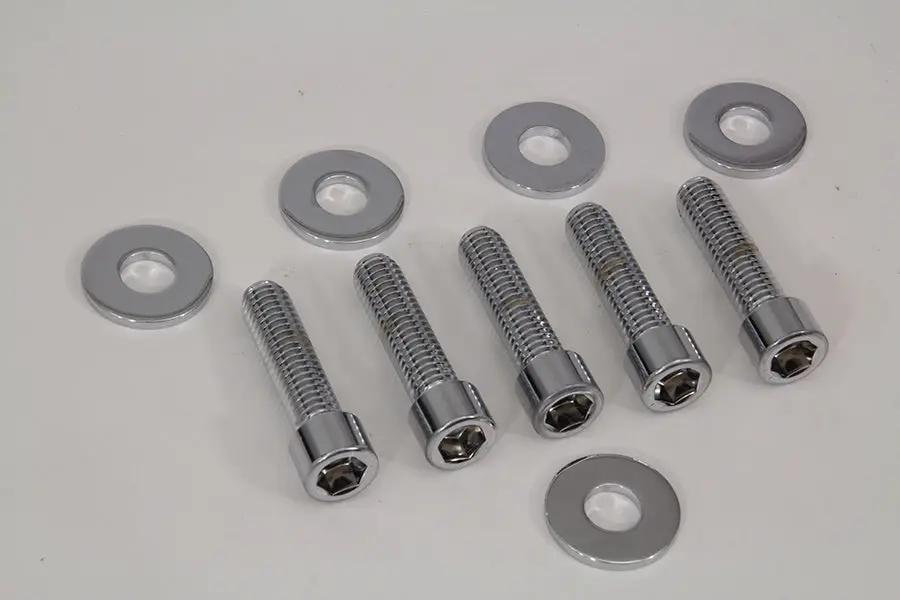 Colony Rear Pulley Bolt and Washer Kit Allen Style for Harley Davidson FXST and FLST Models by Colony