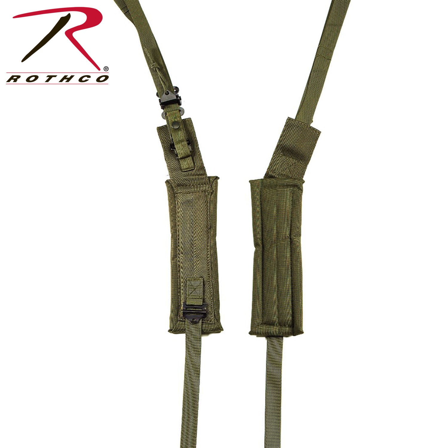 Rothco GI Type Enhanced Shoulder Straps for ALICE Pack Frame - Durable 1000 Denier Nylon Replacement Straps