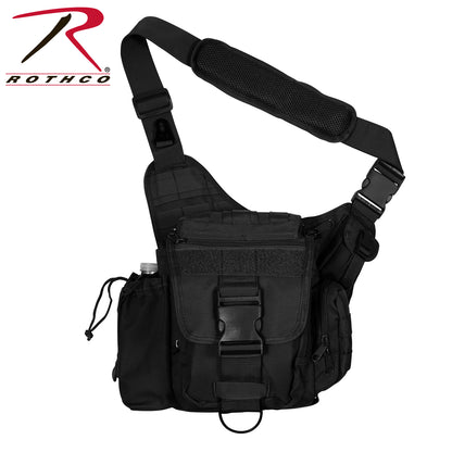 Rothco Advanced Tactical Crossbody Bag Black - Part Number 2438
