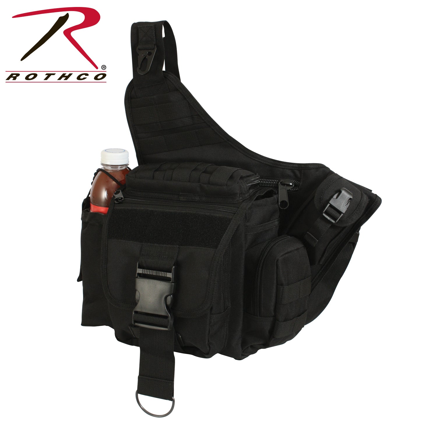 Rothco Advanced Tactical Crossbody Bag Black - Part Number 2438