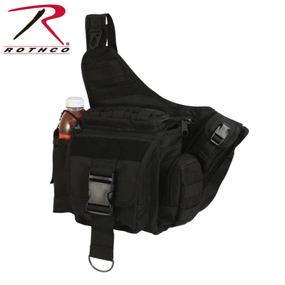 Rothco Advanced Tactical Crossbody Bag Black - Part Number 2438