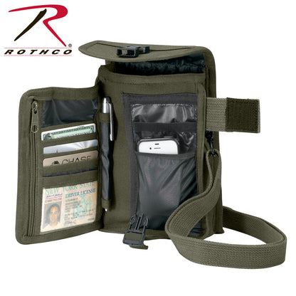 Rothco Canvas Travel Portfolio Bag Olive Drab Part #2325-OD