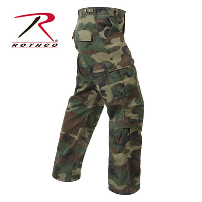 Rothco Vintage Paratrooper Cargo Fatigue Pants in Woodland Camo Size 2XL