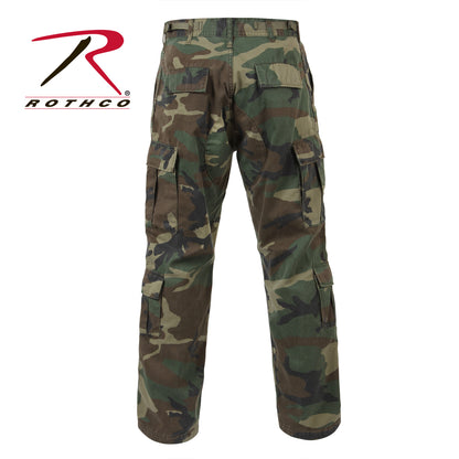 Rothco Vintage Paratrooper Cargo Fatigue Pants in Woodland Camo Size 2XL