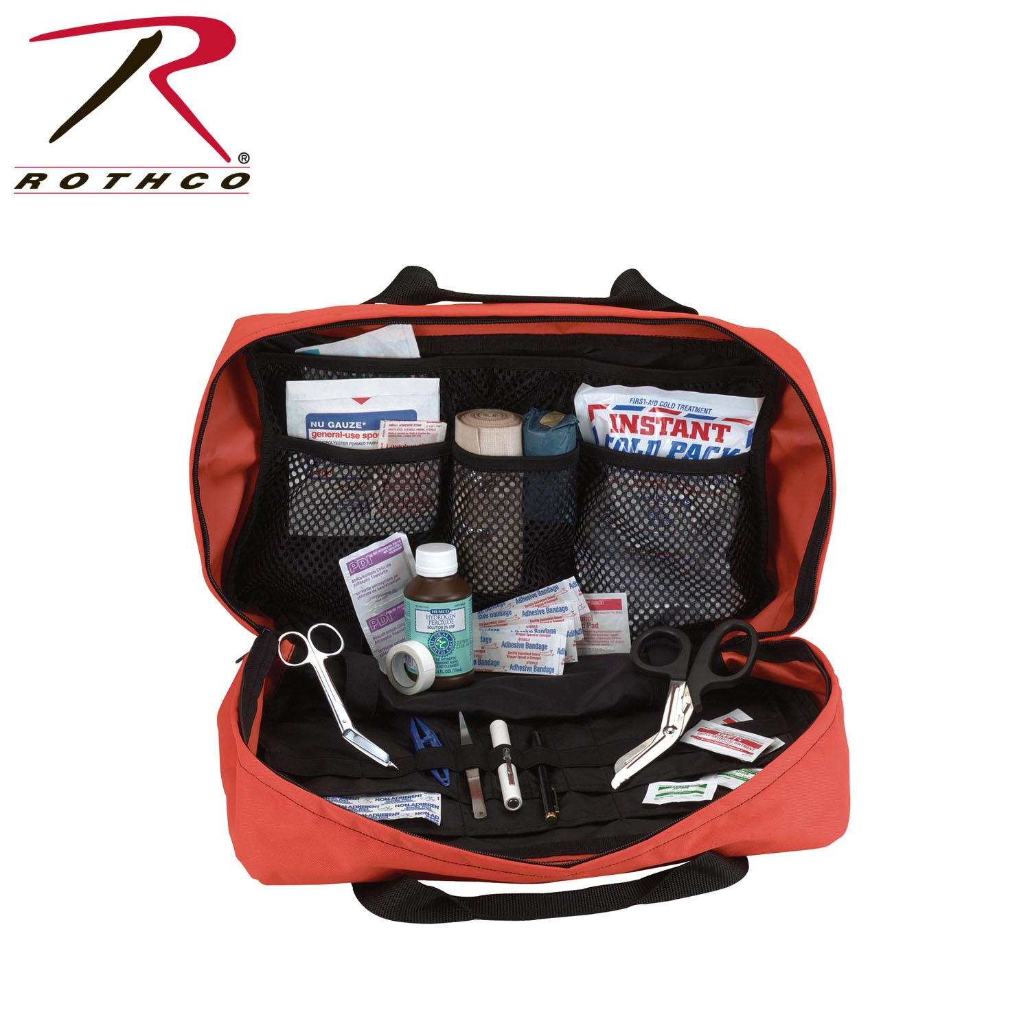 Rothco EMS Trauma Bag Part #2344 – Heavy-Duty Water-Resistant Medical Bag for Emergency Response