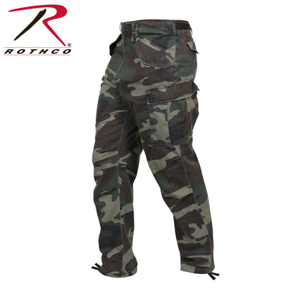 Rothco Vintage M-65 Field Pants in Woodland Camo Size M – Durable Military-Style Trousers