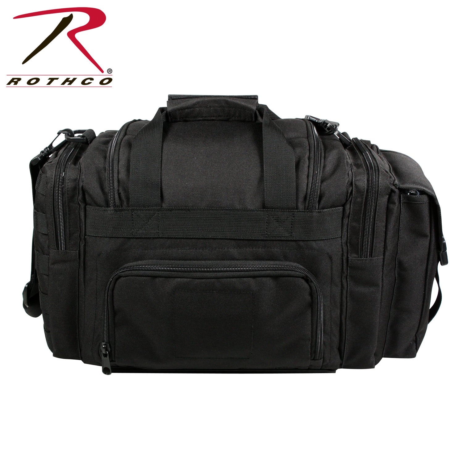 Rothco Concealed Carry Bag Black - Tactical Range Bag with MOLLE Attachments and Secure Storage