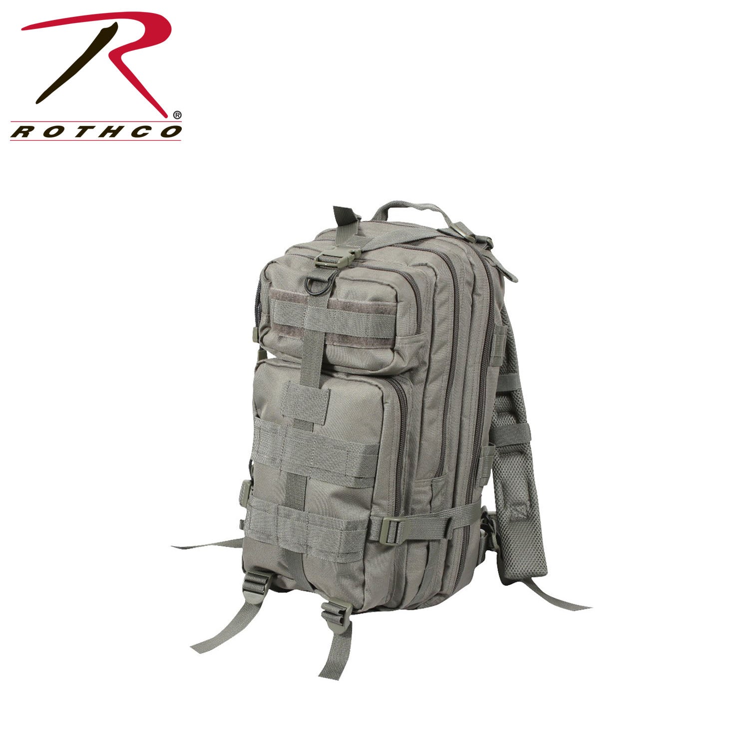 Rothco Medium Transport Pack in Foliage Green – Tactical 25L Backpack with MOLLE Webbing and Water-Resistant Features