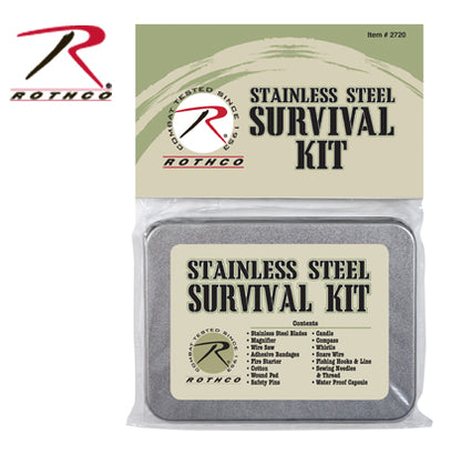 Rothco Survival Kit 2720 - Compact Pocket Size Emergency Toolset
