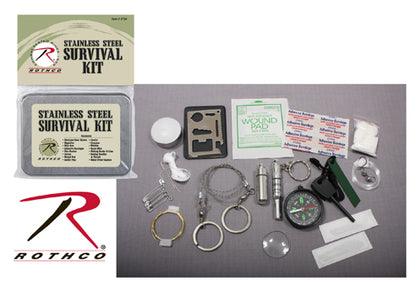 Rothco Survival Kit 2720 - Compact Pocket Size Emergency Toolset
