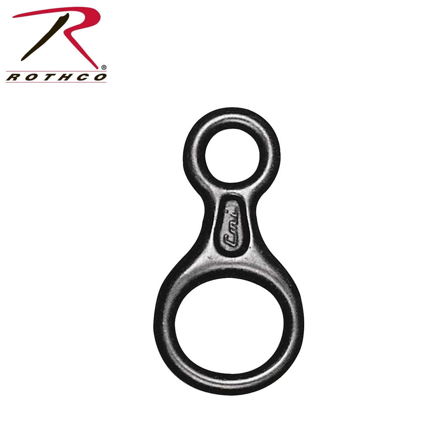 Rothco Figure 8 Climbing Ring Part Number 275 - Heavy-Duty Aluminum Rescue and Climbing Hardware