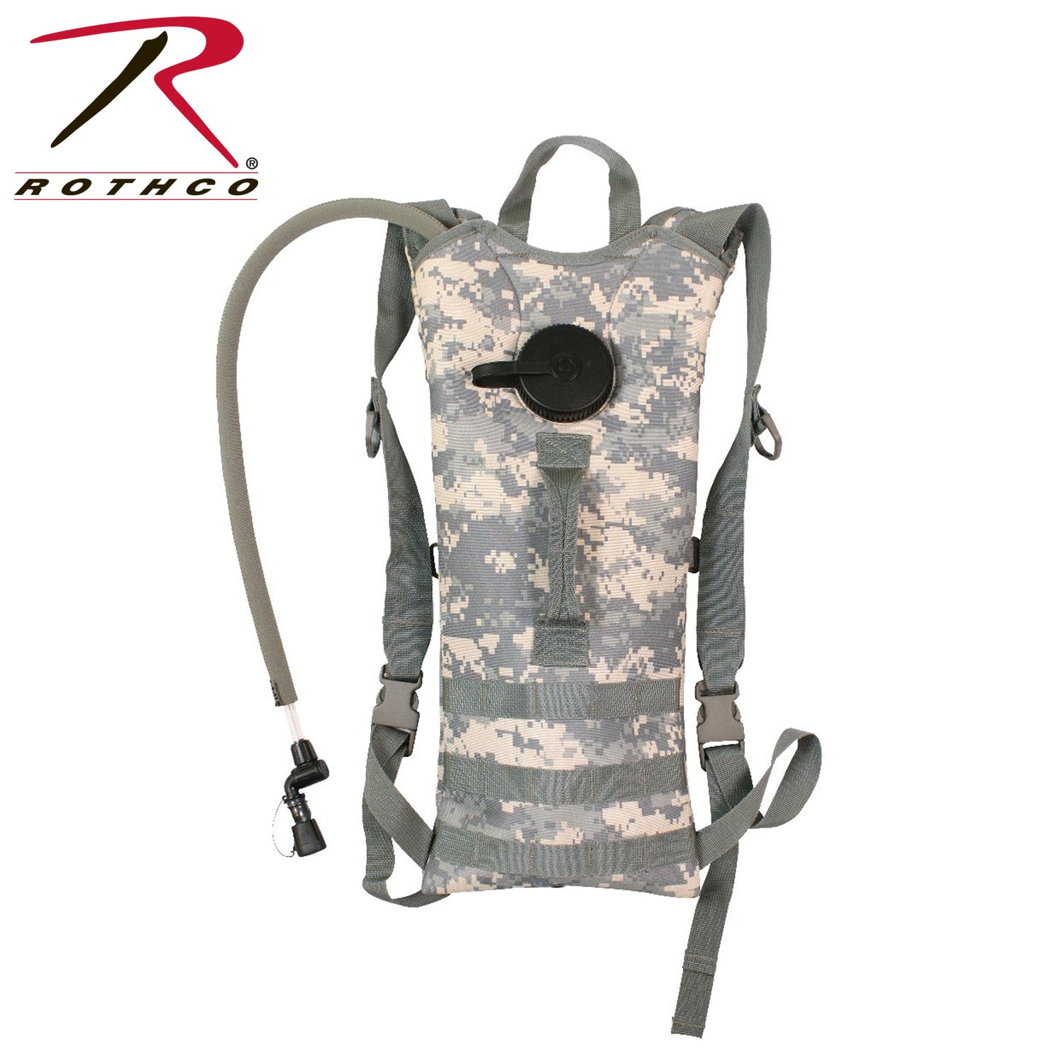 Rothco MOLLE 3 Liter Backstrap Hydration System ACU Digital Camo